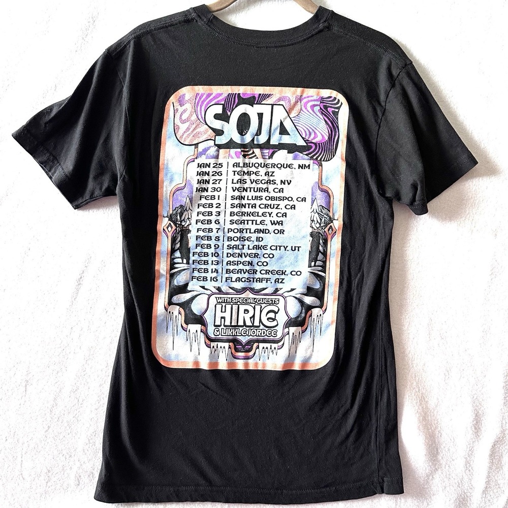 Soja Concert T Shirt‎ S Small 2024 Tour Hirie Reggae Grammy - Picture 7 of 7